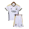 2023/24 Kids Real Madrid Home Whole Kit(Jersey+Shorts+Socks)