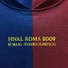 Barcelona Messi #10 UCL Final Retro Long Sleeve Home 2008-09