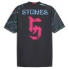 Manchester City HAALAND #9 GREALISH #10 DE BRUYNE #17 J.ALVAREZ #19 FODEN #47 Japanese Tour Printing Third Jersey 2023/24