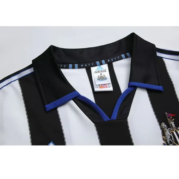 1999/00 Newcastle Retro Long Sleeve Jersey Home