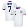 Nike REYNA #7 Authentic Soccer Jersey USA Nation Home Shirt 2024