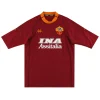 Serie A Roma Club Totti #10 Batistuta #18 Retro Jersey Home 2000-01