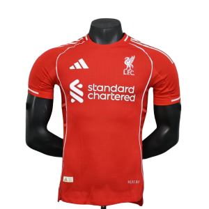 2025/26 Liverpool Home Player Version Soccer Jersey