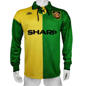 1992/94 Manchester United Retro Long Sleeve Jersey Away