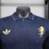 24-25 Juventus Away Soccer Jersey Player Version Long Sleeve