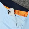 2024-25 Real Madrid Zipper Sweatshirt Kit(Top+Pants) White