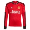 2023/24 Manchester United Home Long Sleeve Jersey