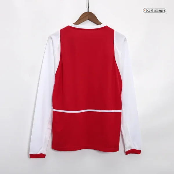 02-04 Arsenal Retro Home Long Sleeve Jersey