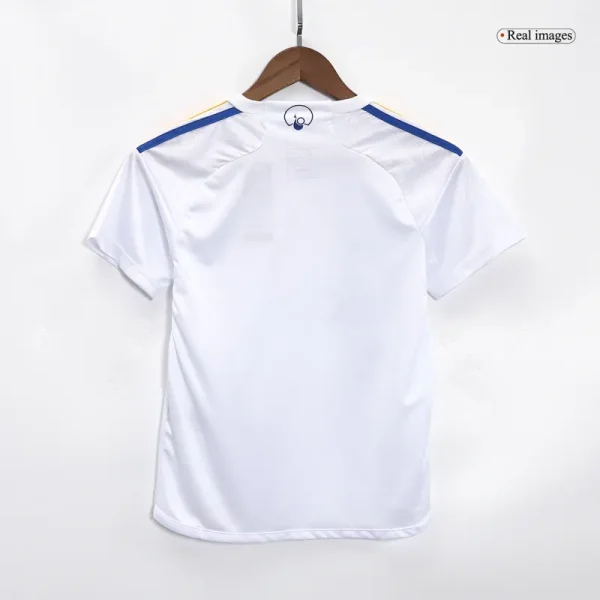 2023/24 Kids Leeds United Home Kit Jersey+Shorts