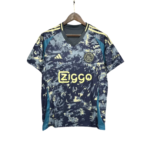 24-25 Ajax Away Soccer Jersey Fan Version