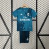 Real Madrid 17-18 Third Away Retro Kids Kit Soccer Jersey