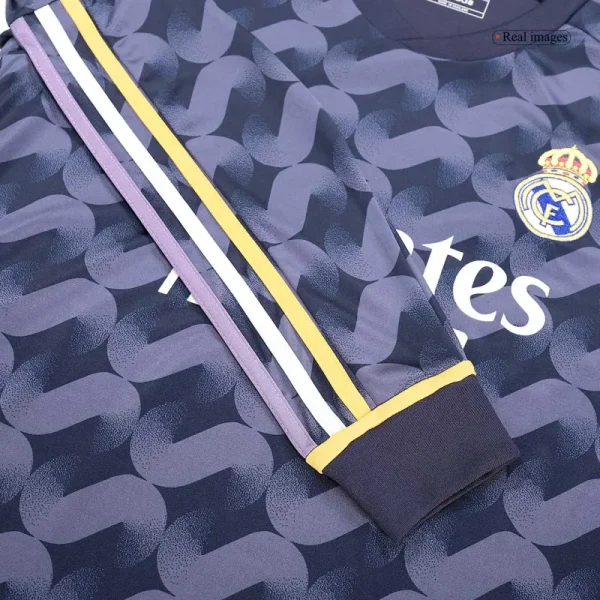 2023/24 Real Madrid Away Long Sleeve Jersey