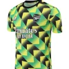 Arsenal Soccer Jersey Training Wear Yellow Black Green 2022/2023