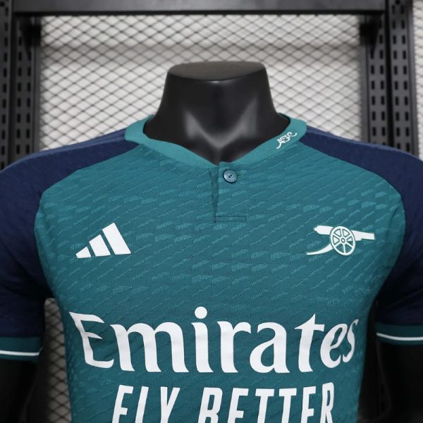 Arsenal Third Away Football Shirt 2023/2024 Player Version