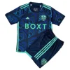 2023-24 Kids Leeds United Away Kit Jersey+Shorts