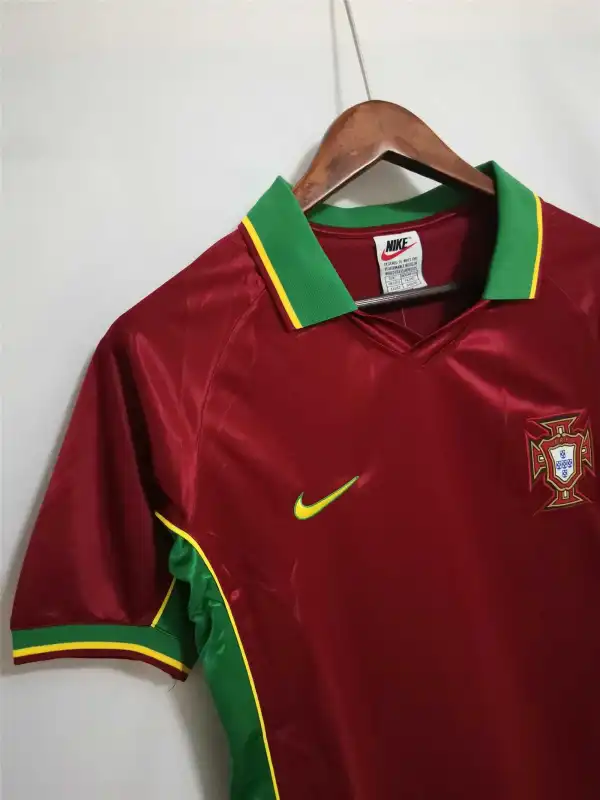 Portugal Retro Home Jersey 1998