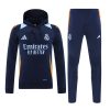 2024-25 Real Madrid Zipper Sweatshirt Kit(Top+Pants) White