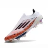 Adidas F50+ Lightstrike Pro Laceless FG Firm Ground Soccer Cleats - White/Leopar