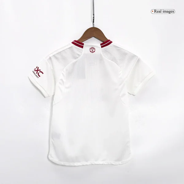 2023/24 Kids Manchester United Third Away Jersey Kit