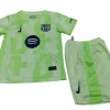 2024-25 Kids Barcelona Third Kit(Jersey+Short) Without Spofity Text
