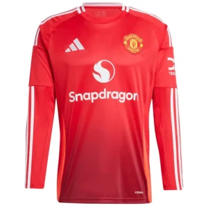2024/25 Manchester United Home Long Sleeve Jersey