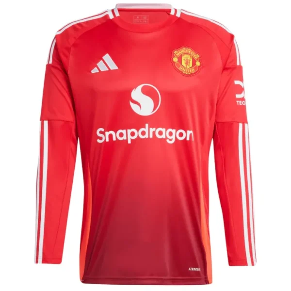 2024/25 Manchester United Home Long Sleeve Jersey