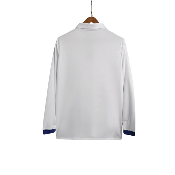 2016/17 Real Madrid Retro Long Sleeve Home Jersey