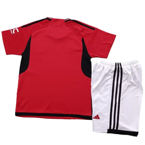 2023/24 Kids Manchester United Home Jersey Kit