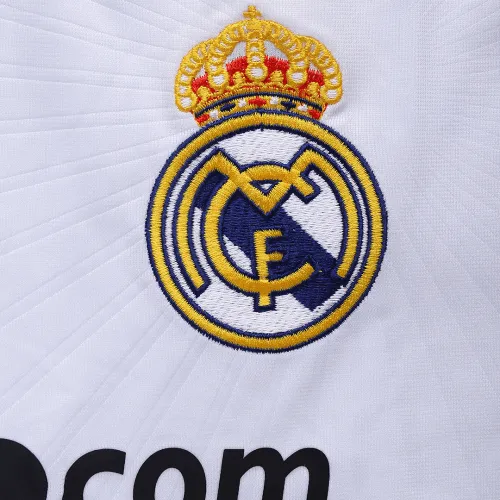 2010/11 Real Madrid Retro Long Sleeve Jersey Home