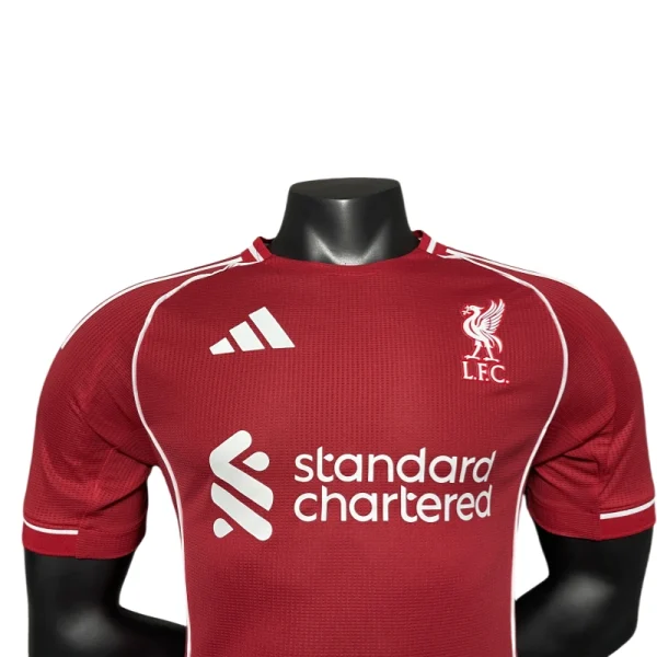 2025-26 Adidas Liverpool Home Men's Football Jersey