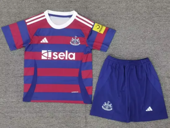 2024/25 Kids Newcastle United Away Jersey Kits