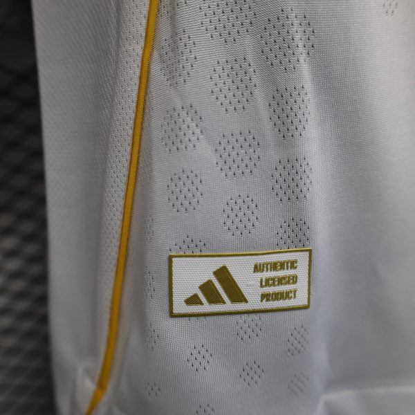 2025-26 Real Madrid Home Soccer Jersey Player Version Shirt Long Sleeve