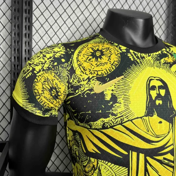 2024 Brazil Christ the Redeemer Special Kit Player Version Shirt Football