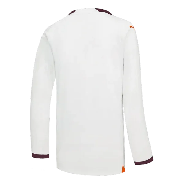 2023/24 Manchester City Away Long Sleeve Jersey