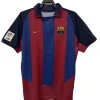 2003/04 Barcelona Retro Jersey Home