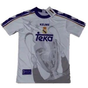 1997/98 Real Madrid Retro Jersey UCL Commemorate
