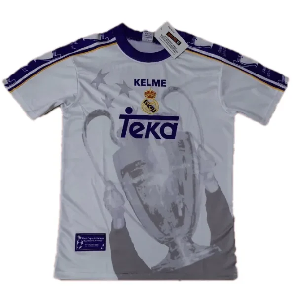 1997/98 Real Madrid Retro Jersey UCL Commemorate