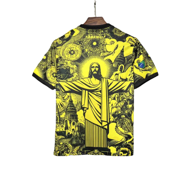 2024 Brazil Christ the Redeemer Special Kit Shirt Football
