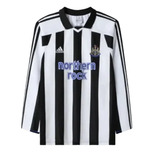 2003/04 Newcastle Retro Long Sleeve Jersey Home