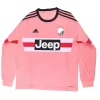15-16  Juventus Retro Long Sleeve Jersey Away