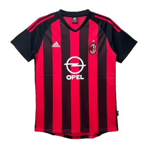 2002/03 AC Milan Retro Jersey Home