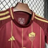 24-25 AS Roma Home Kids Kit Jersey+Shorts