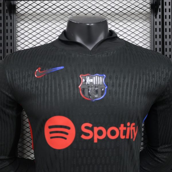 2024/25 Barcelona Home Jersey Long Sleeve Player Version