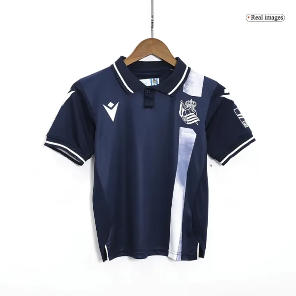2023/24 Kids Real Sociedad Away Kit Jersey+Shorts