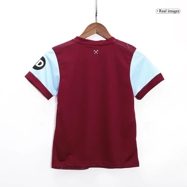2023/24 Kids West Ham United Home Kit Shirt+Shorts