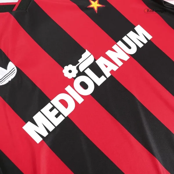 1991/92 AC Milan Retro Jersey Home