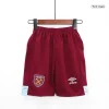2023/24 Kids West Ham United Home Kit Shirt+Shorts