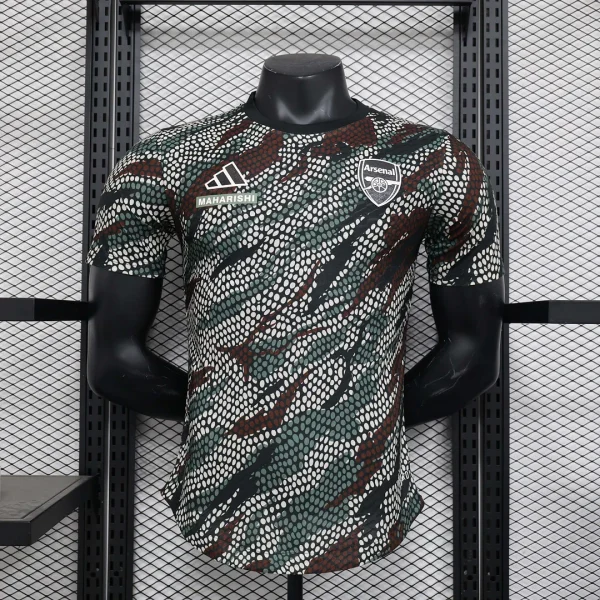 Arsenal Maharishi Joint Edition Football Shirt 2023/2024  Player Version