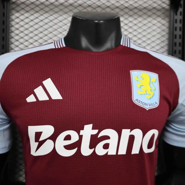 2024/25 Aston Villa Home Jersey Player Version
