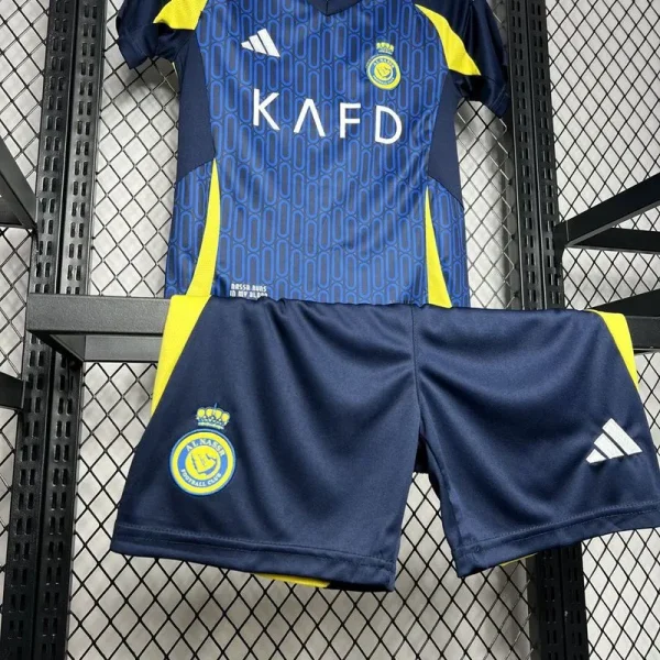 Kids Al Nassr Away Kit Jersey+Shorts 2024-25